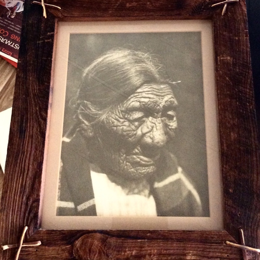 Framed vintage reproduction